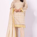 Khaadi 2 Piece - Light Orange