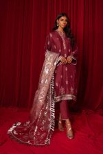 Sapphire Silk 3 Piece - Red