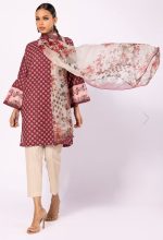 Khaadi 2 Piece - Red - Image 5