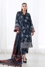 Baroque - 3 Piece Embroidered